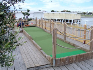 Crazy Golf course on Clacton Pier