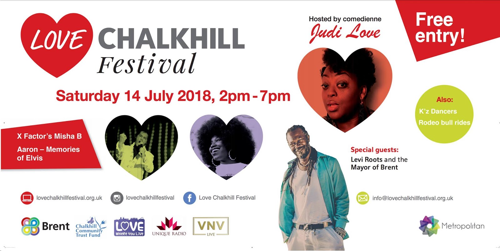 WEMBLEY MATTERS Love Chalkhill Festival returns on Saturday July 14th