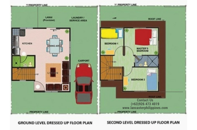 Floor Plan of Colleen - Lancaster New City Cavite | House and Lot for Sale Imus-General Trias Cavite Floor Plan of Colleen - Lancaster New City Cavite | House and Lot for Sale Imus-General Trias Cavite