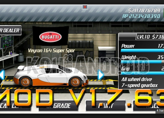 Download Drag Racing Classic v1.7.63 Mod Apk Unlimited Money via Google