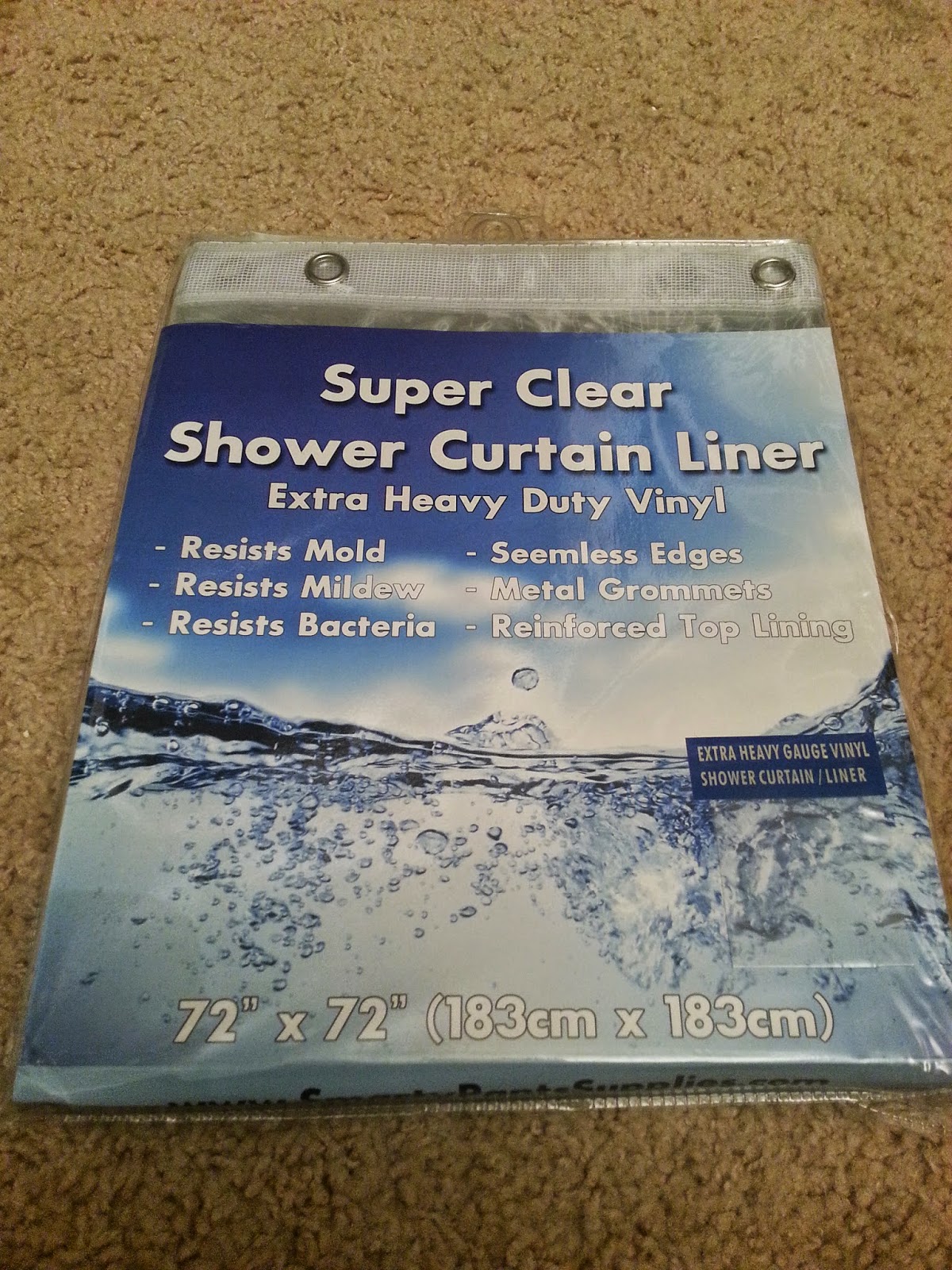 Simply Kelina Clear Shower Curtain Liner Review
