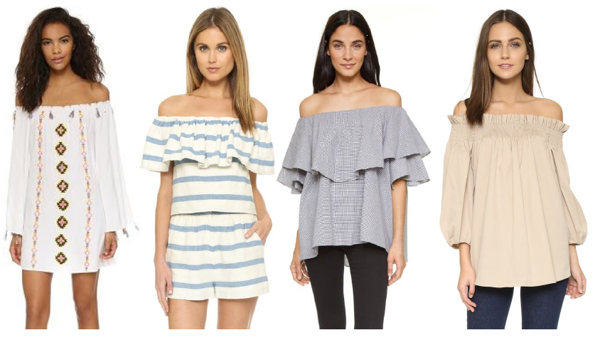 Off-The-Shoulder Tops and Dresses | A Polished Palate