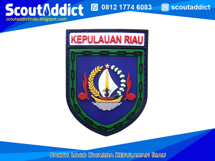 Kedai Pramuka Scoutaddict Kediri Pacth Karet Pramuka Logo Kwarda Kepulauan Riau