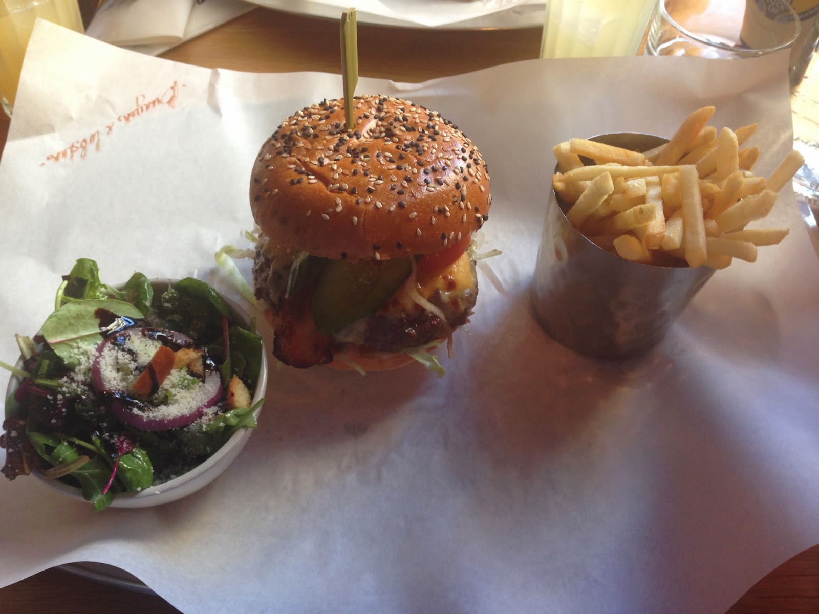 THIS LITTLE PIGGY LOVES FOOD! BURGER & LOBSTER, HARVEY NICHOLS