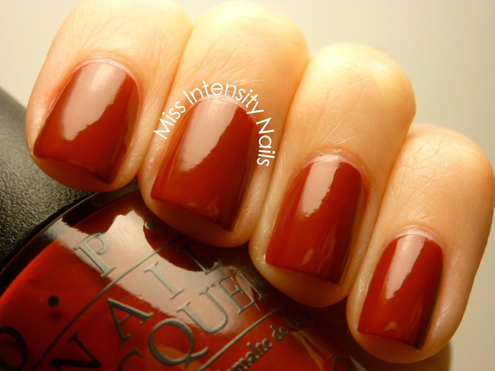 Miss Intensity Nails: Swatch - OPI All I Want For Christmas (Is OPI)