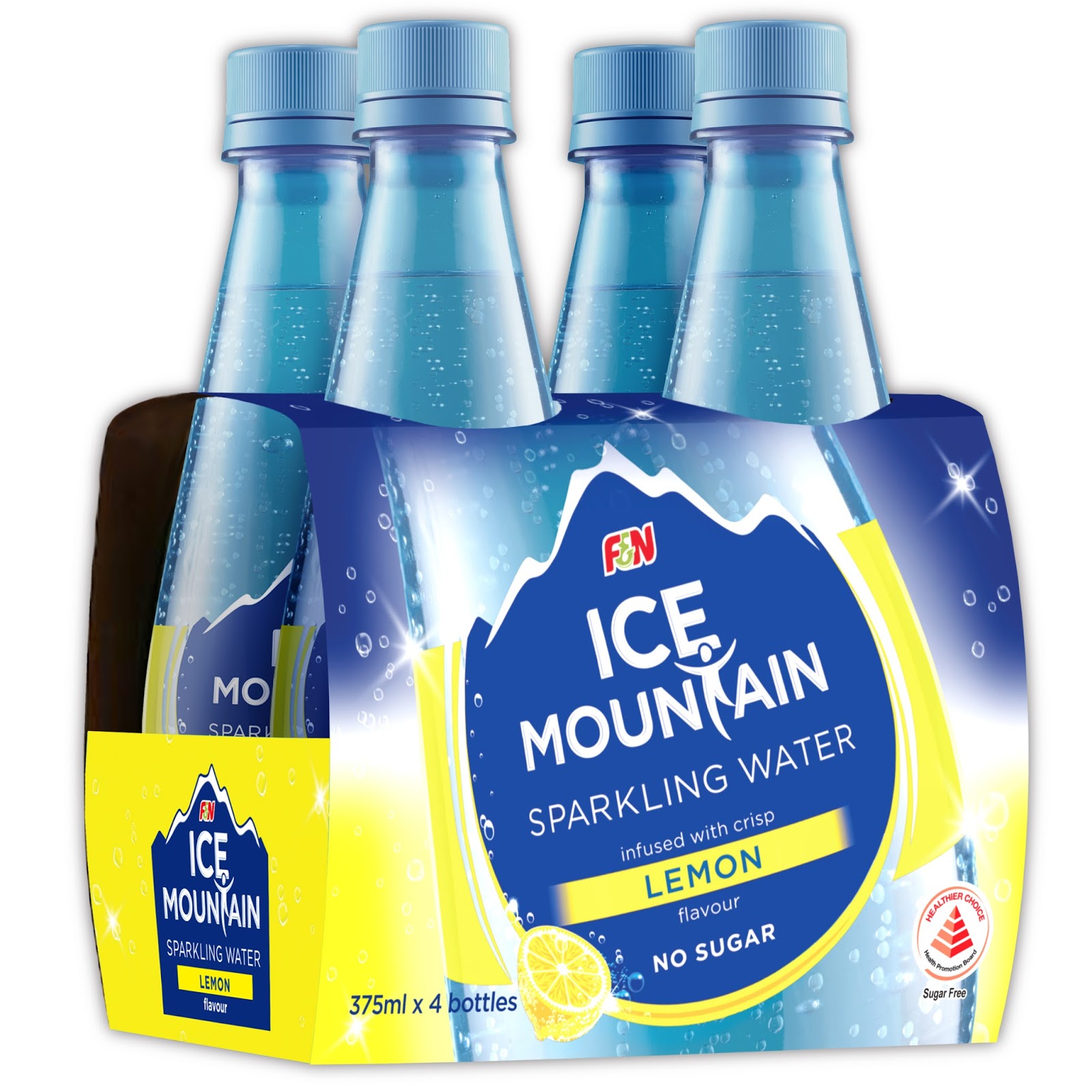 All New Ice Mountain Sparkling Water Classic Flavor No Sugar & Zero