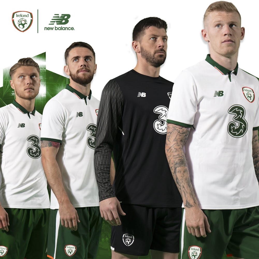 New Balance Ireland 201718 Away Kit Released Footy Headlines