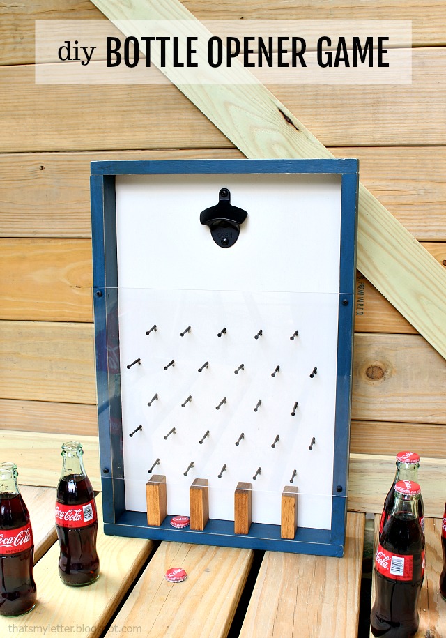 That's My Letter DIY Bottle Opener Game