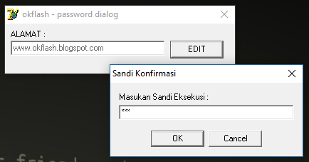 Dialog login