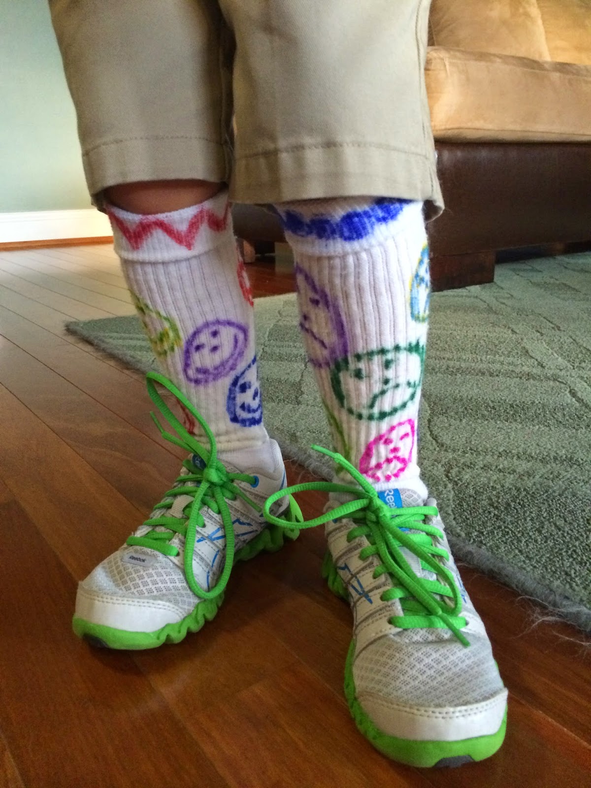 The Hitchcock Family: Kindergarten Silly Socks Day