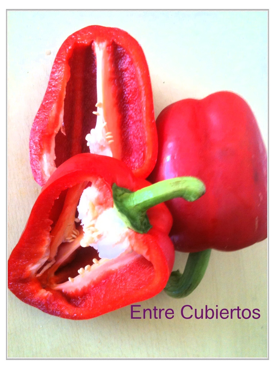 Nutrientes del pimiento Rojo