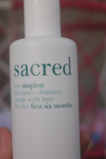 sacred baby bath soap