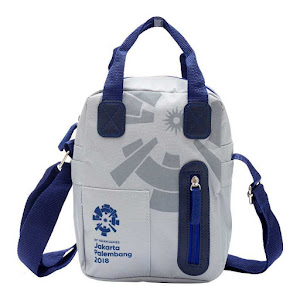Asian Games 2018 Sling Bag Logo Grey