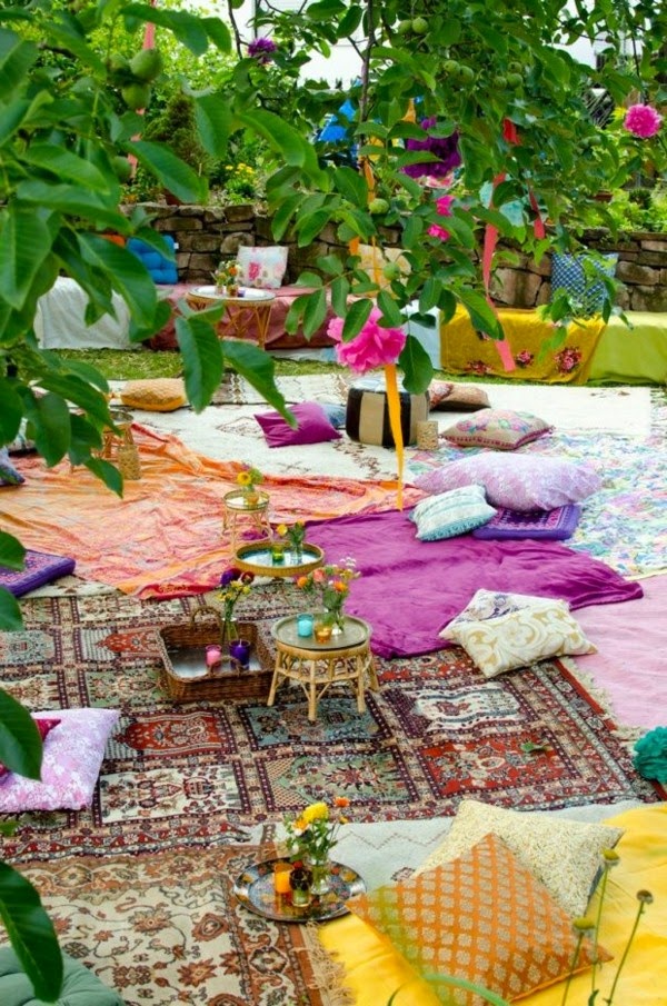 Fantastic decoration ideas for a garden party!