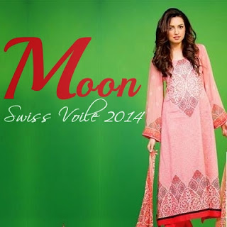 Moon Swiss Voile With Crinkle Chiffon 2014