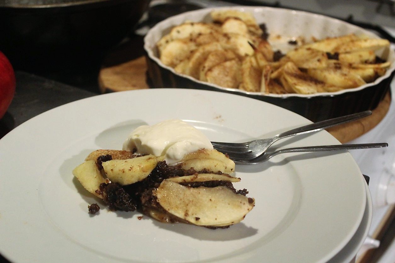 Schweizer Apfelkuchen mit Pumpernickel – glatzkoch.de