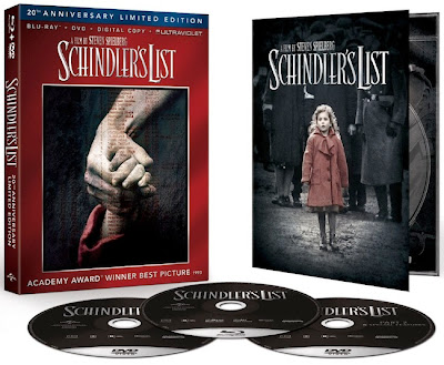 Schindler's List Blu-Ray DVD Box Art