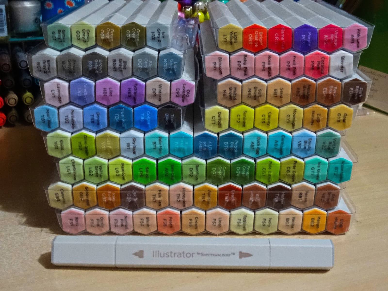 Spectrum Noir Illustrator Color Chart