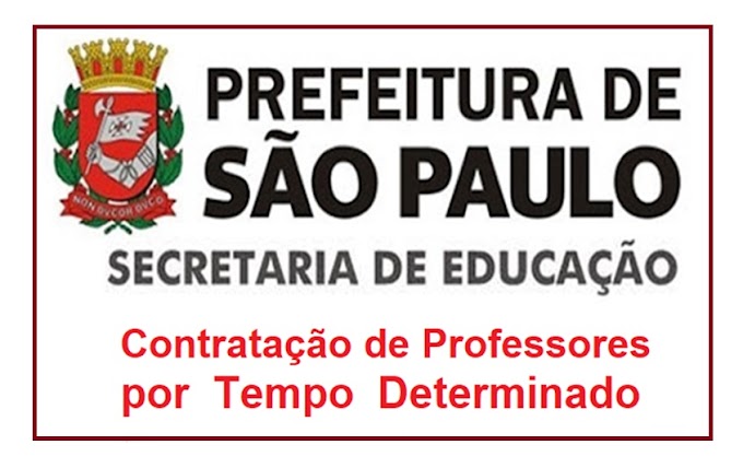 Classificação Prévia para Contratação de Professores pela Prefeitura de São Paulo