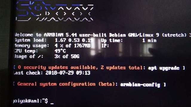 instal Armbian STB HG680p