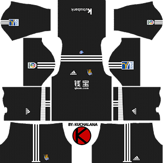 Real Sociedad 2017/18 - Dream League Soccer Kits