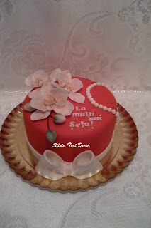 Tort cu orhidee