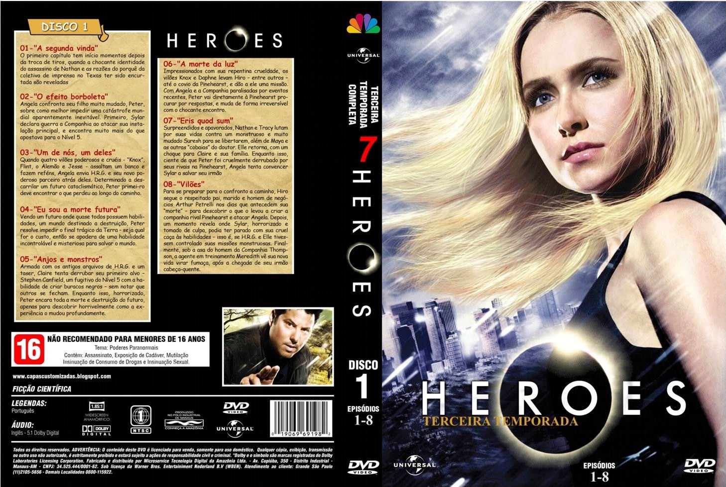 Capas Rb herões 3ª temporada