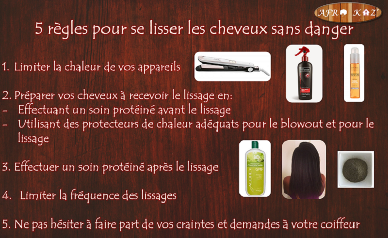 AfroKaz: Conseils pour lisser ses cheveux afro en préservant leur santé