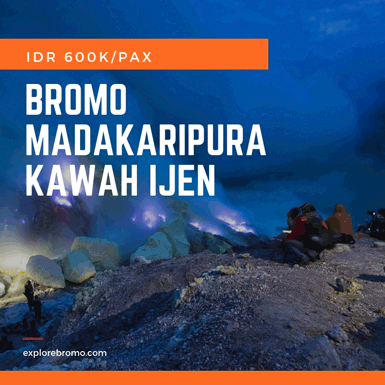 open trip gunung bromo - kawah ijen banyuwangi