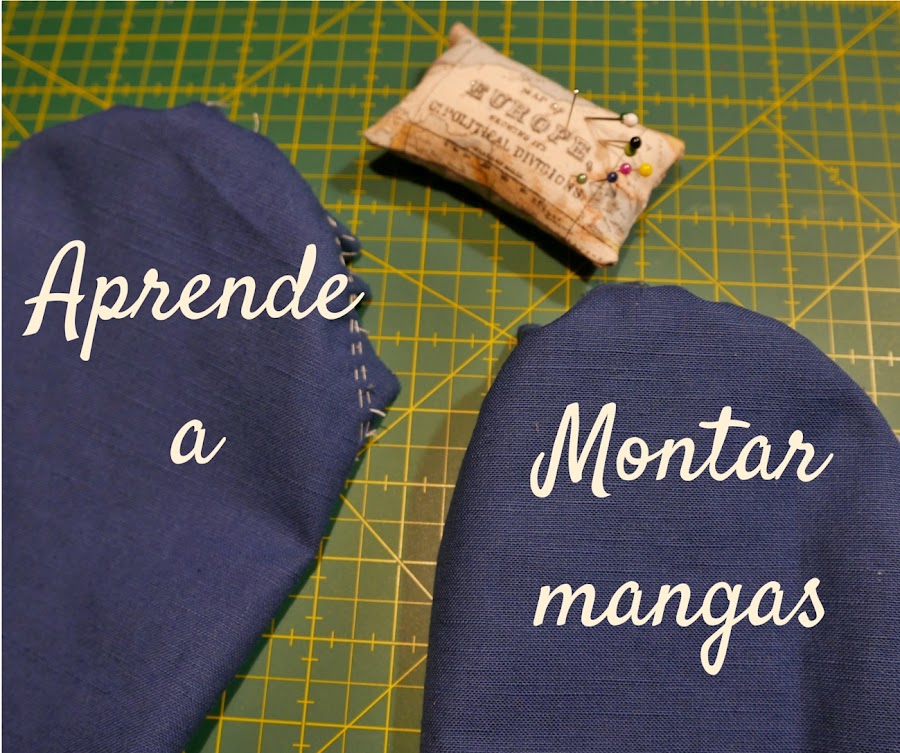 Curso costura : montar mangas chaqueta