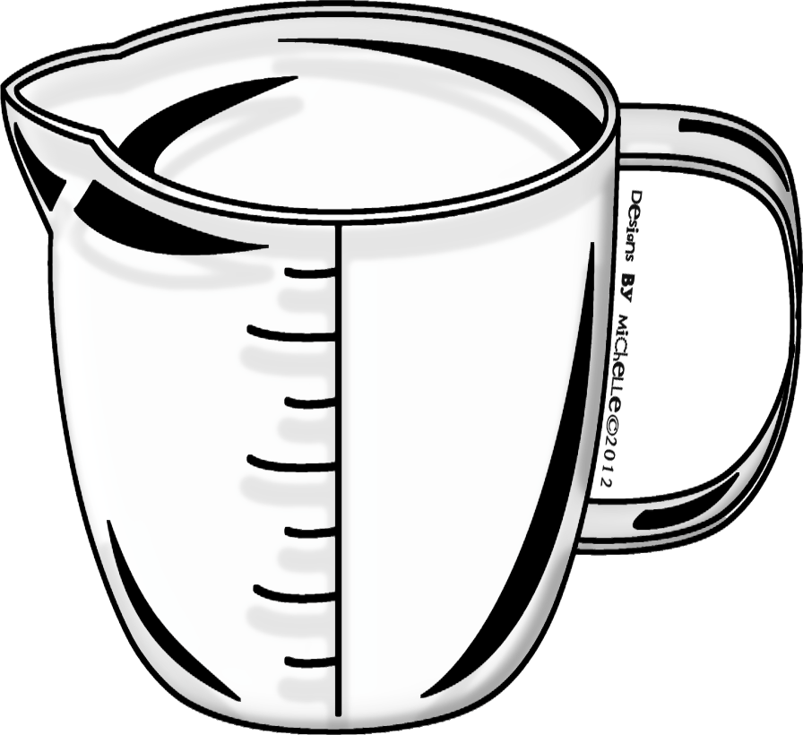 measuring cup clip art free - photo #34