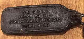 The Bxhill Motor Co Ltd - John Bull Tyres keyring 