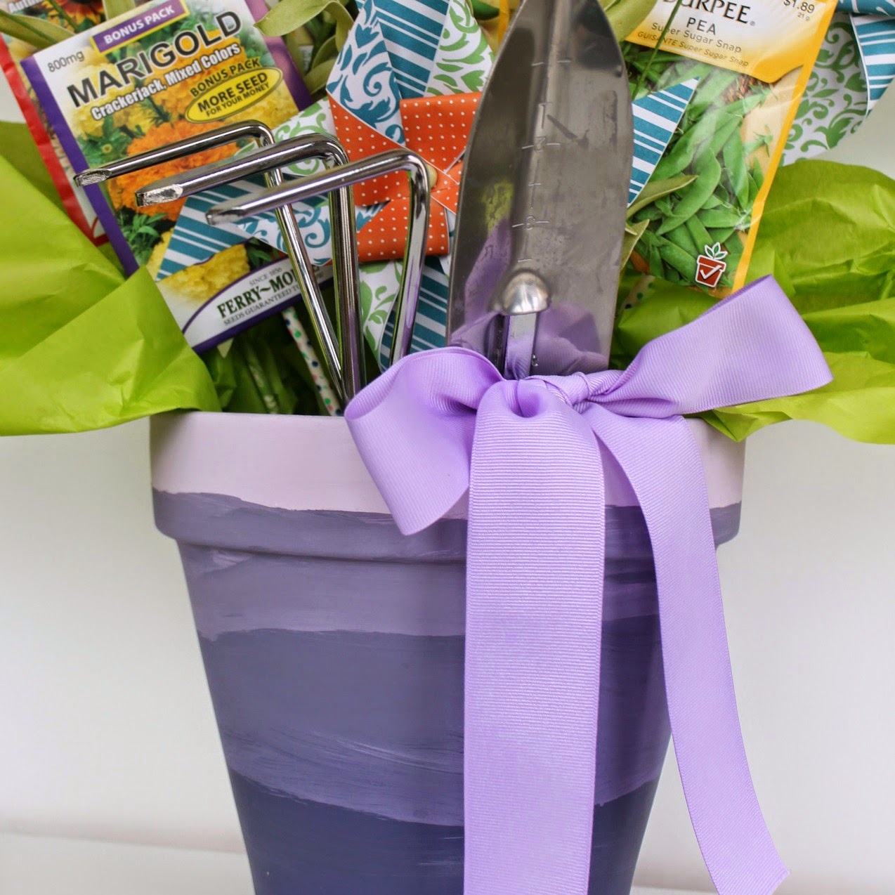 Nearly Handmade Ombre Flower Pot Gift