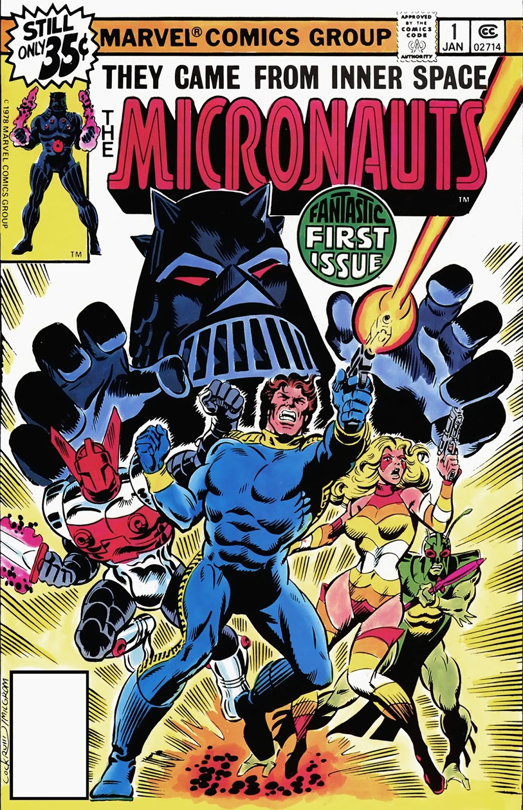 Marvel Comics of the 1980s 1979 Looking back at Micronauts 1