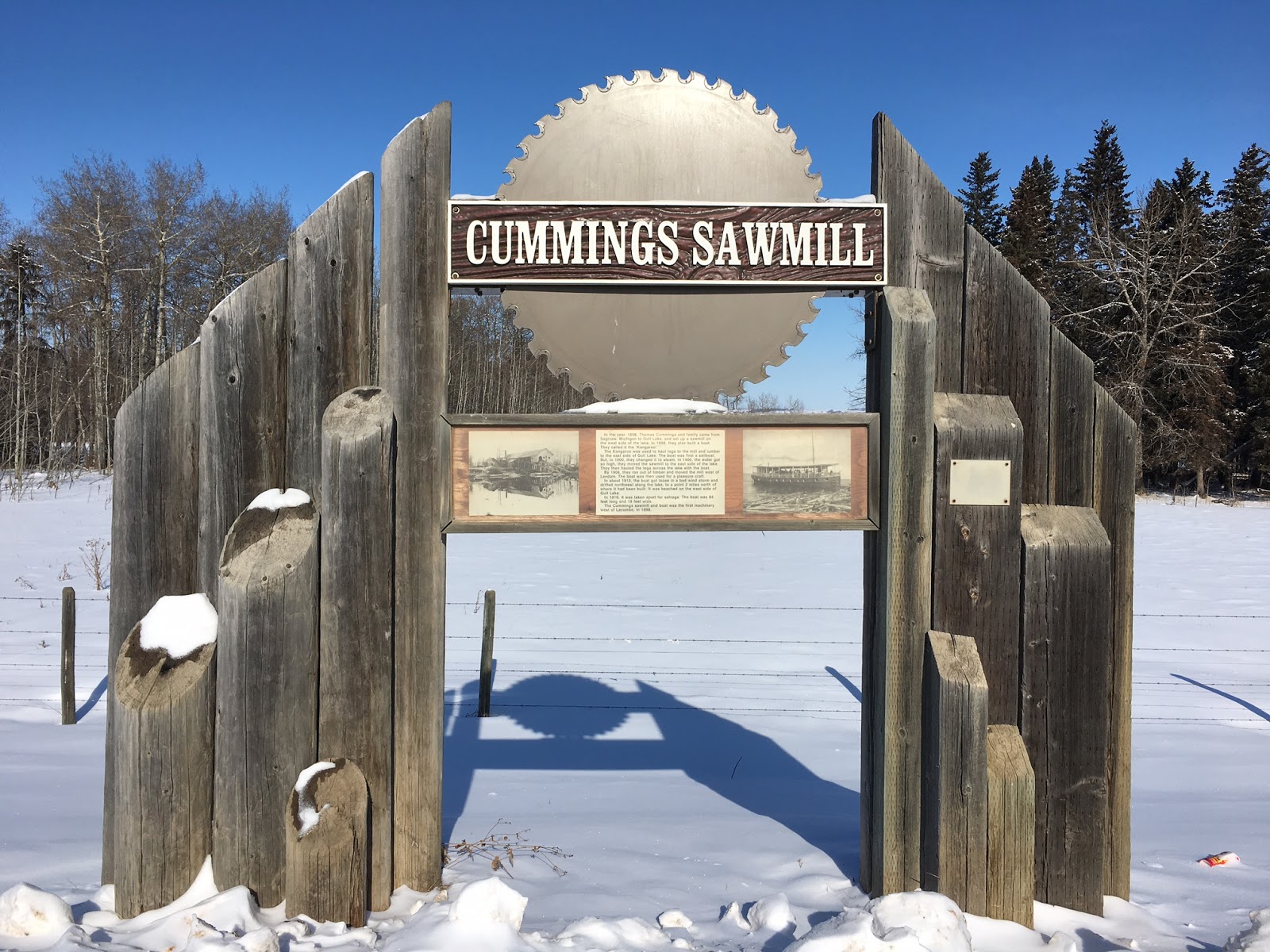 West of the 5th The Cummings Sawmill From Saginaw, MI to Gull Lake, Alberta