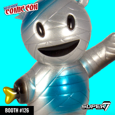 New York Comic Con 2017 Exclusive “Silver Streak” Mummy Boy Vinyl Figure by Super7