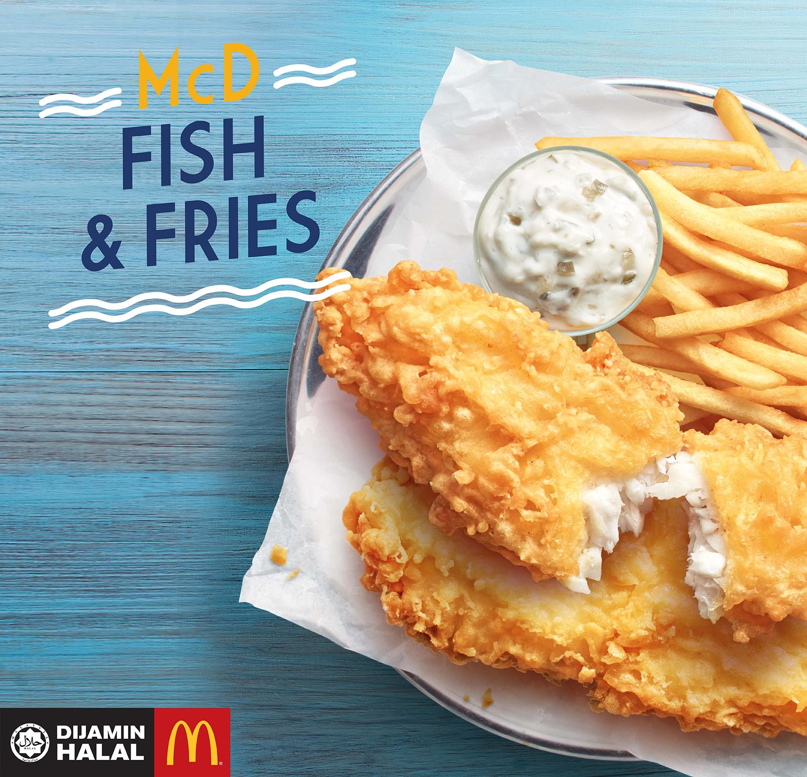 McDonald's Fish and Fries Malaysia Review