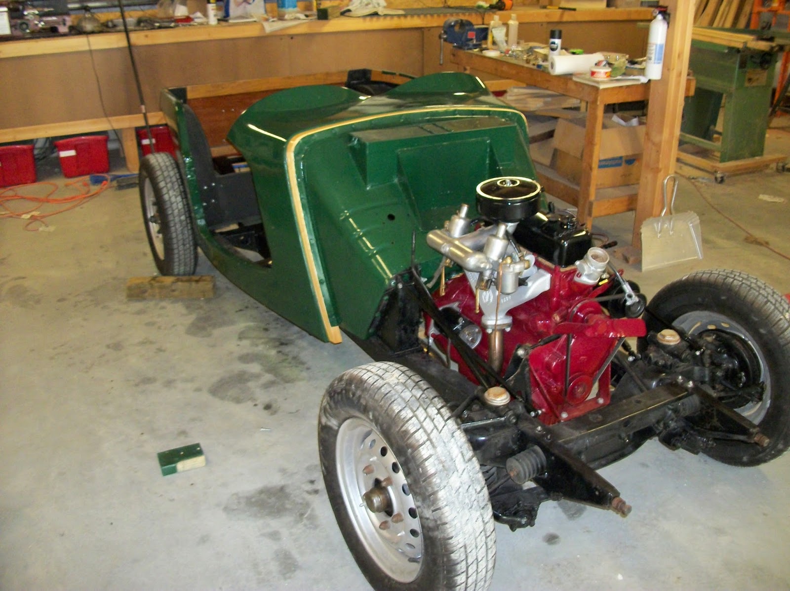 1952 MG TD Chassis