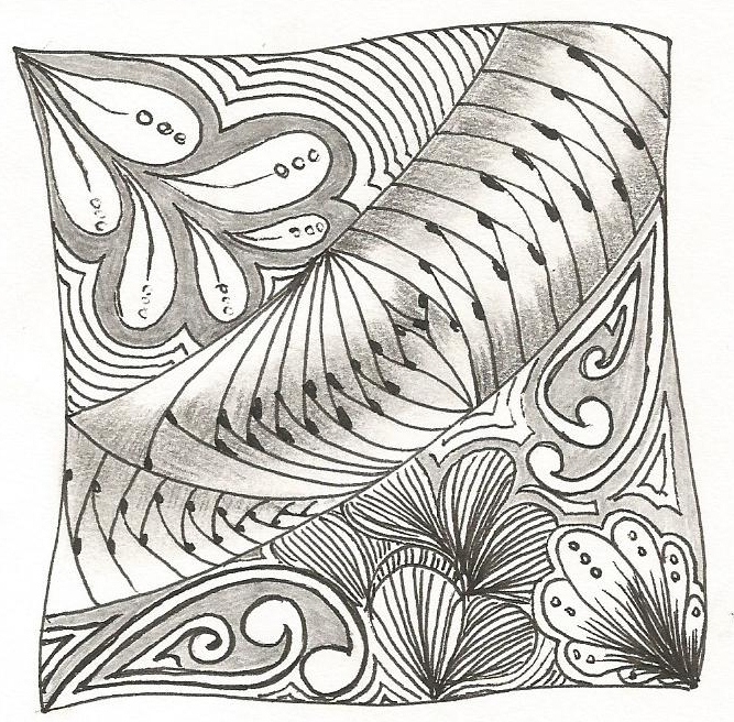 Journey Through Zentangle Art: Zentangle Tiles