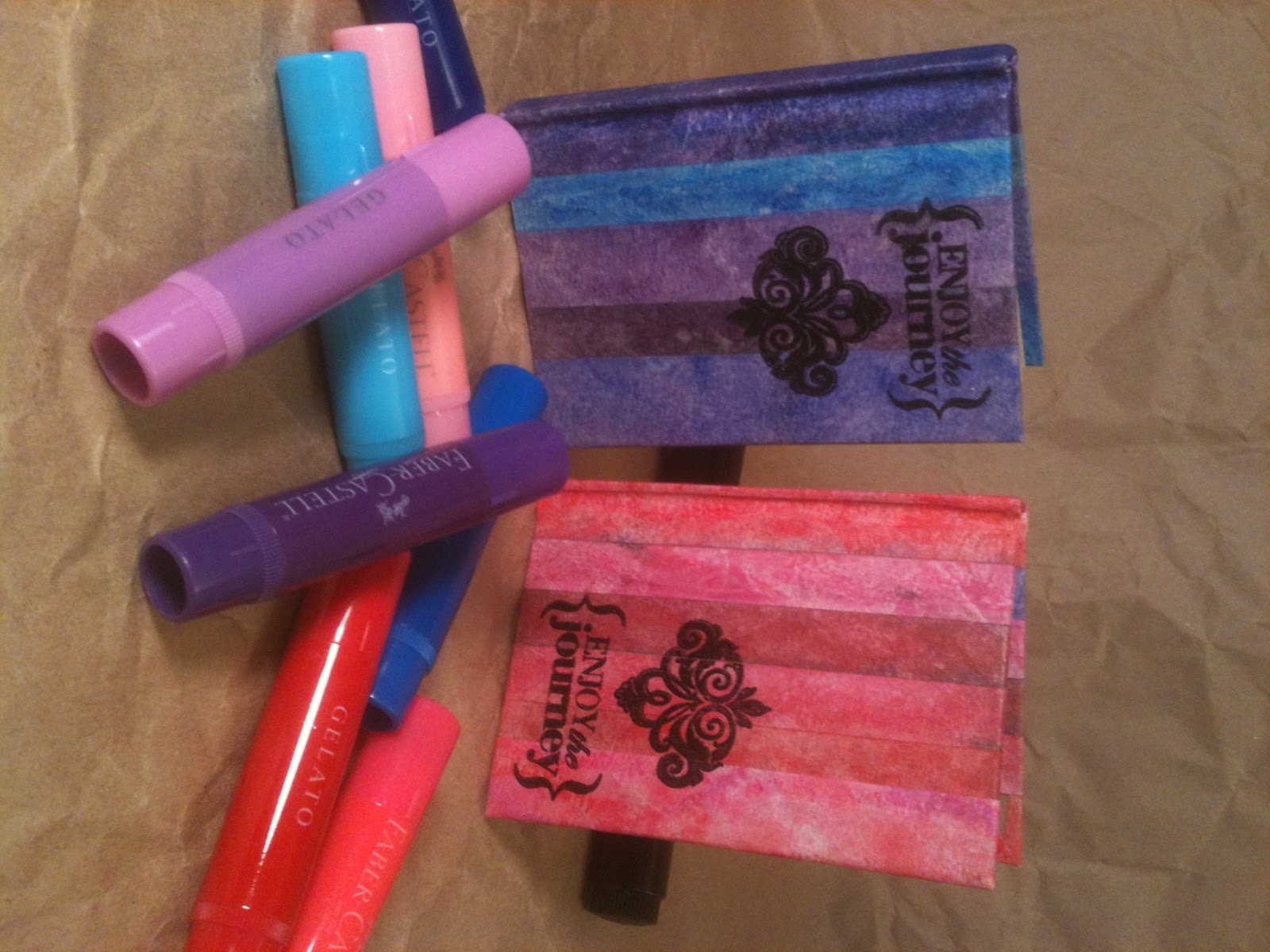 Beth Watson Design Studio FAUX LEATHER MASKING TAPE JOURNALS