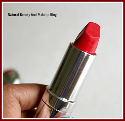 Colorbar Matte Touch Lipstick, Sweetheart 023M || Review, Swatches & LOTD on the blog Natural Beauty And Makeup