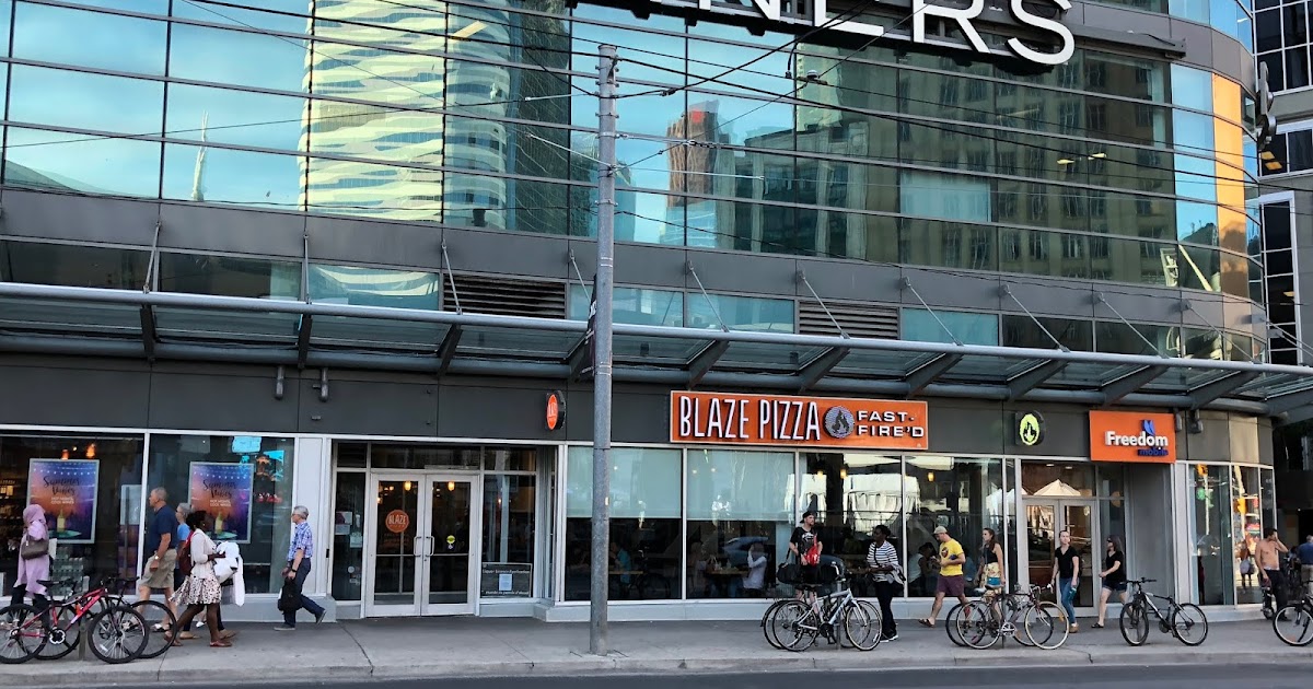 Teena in Toronto Blaze Pizza, Toronto, ON (Dundas E)