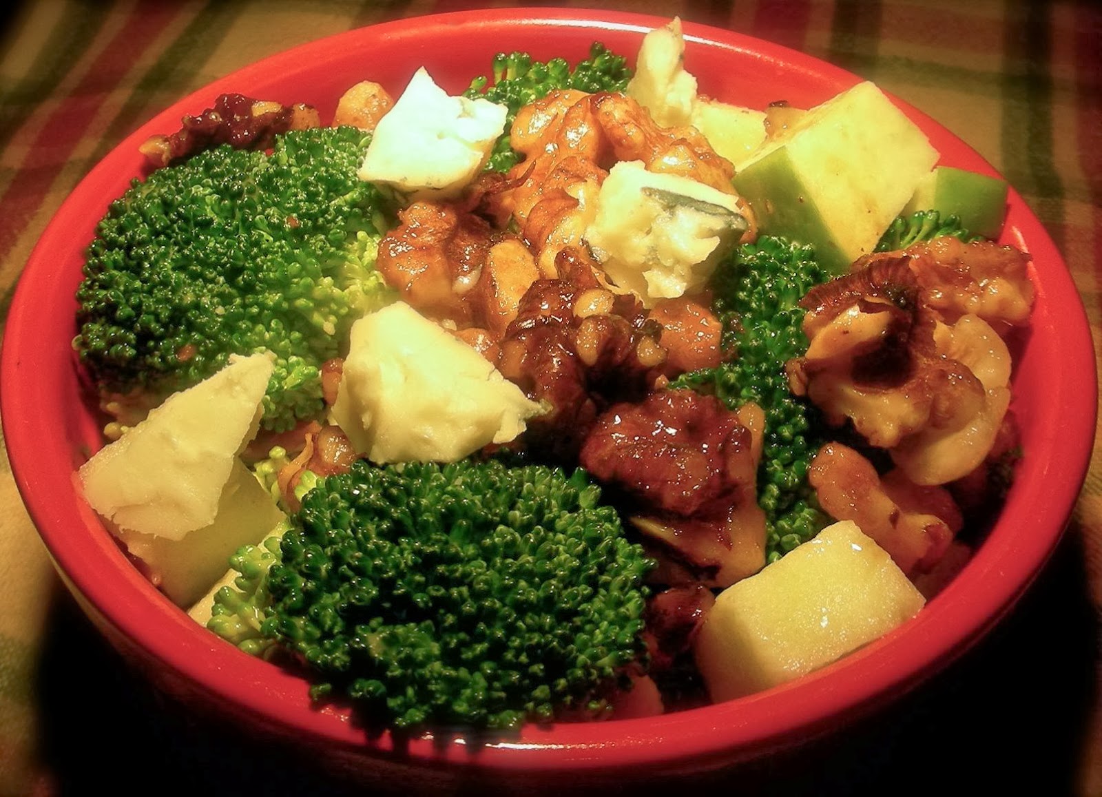 Fresh Broccoli Salad with Maytag Blue Cheese