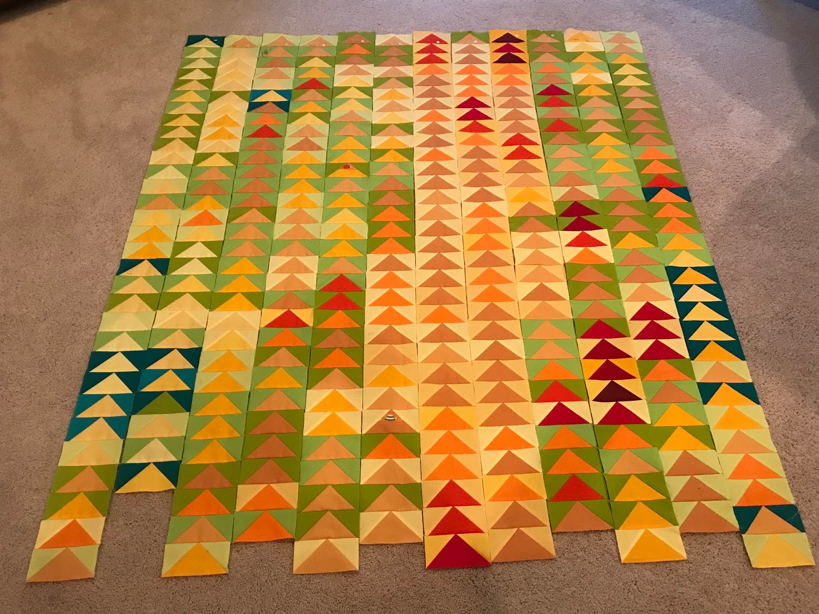 NeedledMom Temperature Quilt 2017