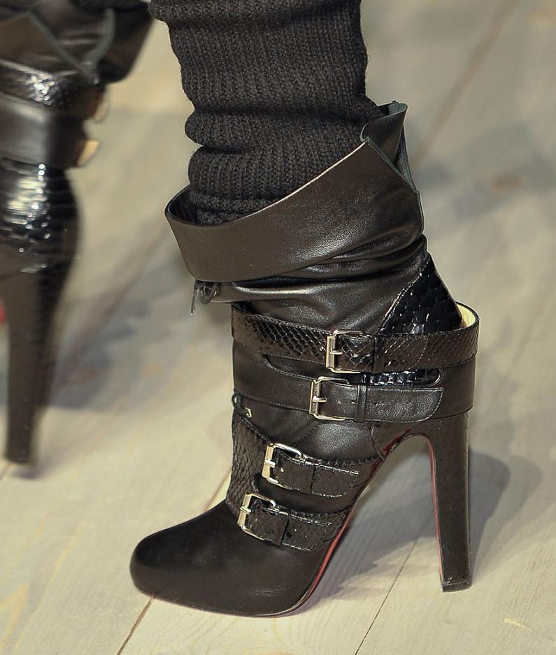 Fashion & Lifestyle: Victoria Beckham Boots Fall 2012 Womenswear