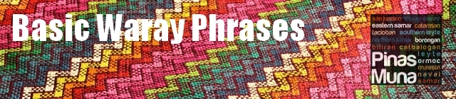 Basic Waray Phrases