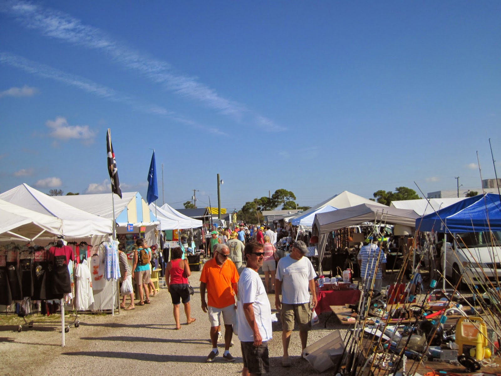 It's about time. Busy Shopping and Visiting.