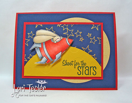 Shoot for the Stars-designed by Lori Tecler-Inking Aloud-stamps from The Cat's Pajamas
