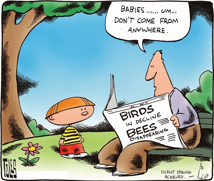 Tom Toles: The birds & the bees.