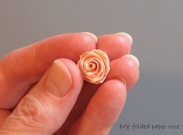 folded rose tutorial folded paper flower tutorial